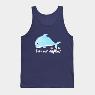 Save our dolphins Tank Top